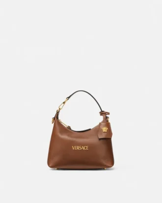 Geantă Versace Tag Nappa Hobo
