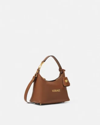 Geantă Versace Tag Nappa Hobo