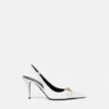 Gianni Ribbon Patent Slingbacks 85 mm Gianni Ribbon Patent Slingbacks 85 mm