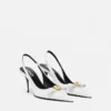 Gianni Ribbon Patent Slingbacks 85 mm Gianni Ribbon Patent Slingbacks 85 mm