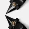 Gianni Ribbon Patent Slingbacks 85 mm Gianni Ribbon Patent Slingbacks 85 mm