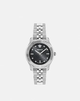 Greca Time Diamond Watch