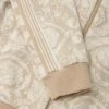 Hanorac cu fermoar din bumbac jacquard pentru copii Hanorac cu fermoar din bumbac jacquard pentru copii