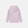 Hanorac cu glugă din bumbac jersey imprimat pentru copii