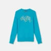 Hanorac din bumbac jersey cu imprimeu și ornamente Hanorac din bumbac jersey cu imprimeu și ornamente