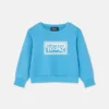 Hanorac din bumbac jersey cu imprimeu pentru copii Hanorac din bumbac jersey cu imprimeu pentru copii