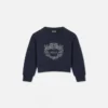 Hanorac Versace Milano Kids cu sclipici Hanorac Versace Milano Kids cu sclipici