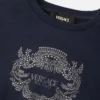 Hanorac Versace Milano Kids cu sclipici Hanorac Versace Milano Kids cu sclipici