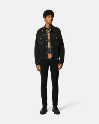 Jacheta blouson din denim Jacheta blouson din denim