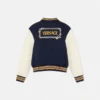 Jacheta blouson pentru copii cu logo Safety Pin Jacheta blouson pentru copii cu logo Safety Pin