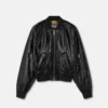 Jacheta bomber cu strat lucios Jacheta bomber cu strat lucios