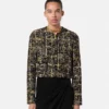 Jacheta cardigan din tweed Jacheta cardigan din tweed