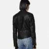 Jacheta de motociclist din piele Jacheta de motociclist din piele