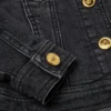 Jacheta din denim imprimată pentru copii