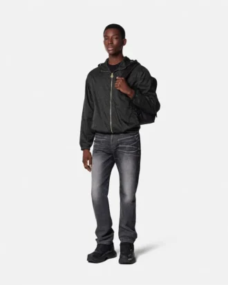 Jacheta jacquard Windbreaker