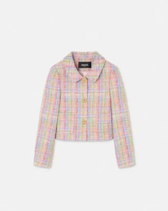 Jacheta pentru copii din tweed Jacheta pentru copii din tweed