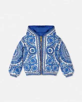 Jacheta reversibilă pentru copii Barocco Foulard