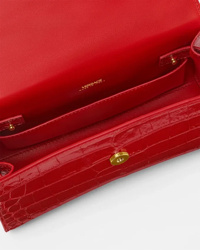 Medusa 95 Croc-Effect Top-Handle Medusa 95 Croc-Effect Top-Handle