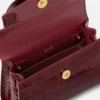 Medusa 95 Geantă mică cu efect de crocodil și mâner superior Medusa 95 Geantă mică cu efect de crocodil și mâner superior