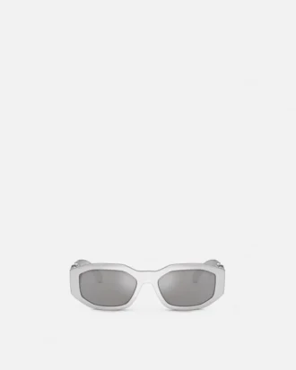 Medusa Biggie Sunglasses Chrome