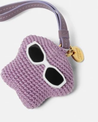 Medusa Fluffy Crochet Charm