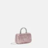 Mini geantă din satin cu ornamente La Medusa Mini geantă din satin cu ornamente La Medusa