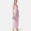 Mini geantă din satin cu ornamente La Medusa Mini geantă din satin cu ornamente La Medusa