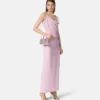 Mini geantă din satin cu ornamente La Medusa Mini geantă din satin cu ornamente La Medusa