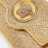 Mini geantă din satin cu ornamente La Medusa Mini geantă din satin cu ornamente La Medusa