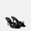 Mule cu baretă Opera din piele lăcuită 85 mm Mule cu baretă Opera din piele lăcuită 85 mm