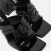 Mule Medusa 95 din piele lăcuită 70 mm Mule Medusa 95 din piele lăcuită 70 mm