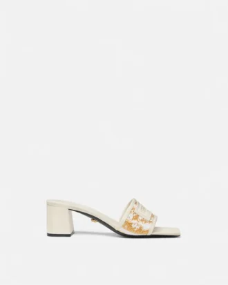 Mule Theia Raffia 55 mm