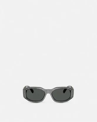 Ochelari de soare Crystal Medusa Biggie Sunglasses Ochelari de soare Crystal Medusa Biggie Sunglasses