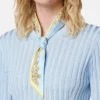 Panglică din mătase twill imprimată Panglică din mătase twill imprimată