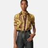 Panglică din mătase twill imprimată Panglică din mătase twill imprimată