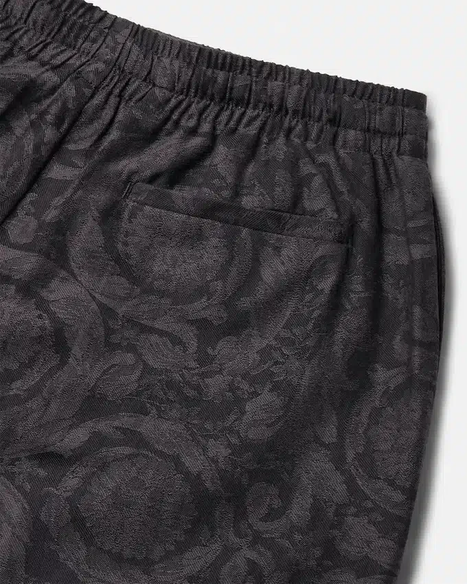 Pantaloni Barocco Chambray Jacquard Pantaloni Barocco Chambray Jacquard