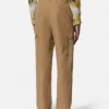 Pantaloni cargo din gabardină Pantaloni cargo din gabardină