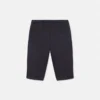 Pantaloni conici din gabardină satinată pentru bebeluși Pantaloni conici din gabardină satinată pentru bebeluși