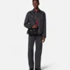 Pantaloni de tâmplar din lână Mouliné Pantaloni de tâmplar din lână Mouliné