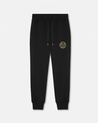 Pantaloni de trening cu emblemă în V