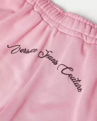 Pantaloni de trening cu logo din cristale