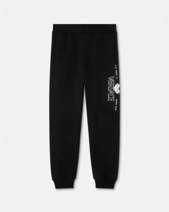 Pantaloni de trening cu logo Versace