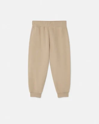 Pantaloni de trening din bumbac brodați pentru copii