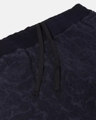 Pantaloni de trening din bumbac jacquard Barocco