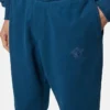 Pantaloni de trening din bumbac jersey brodați