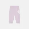Pantaloni de trening din bumbac jersey imprimați pentru copii Pantaloni de trening din bumbac jersey imprimați pentru copii