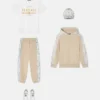 Pantaloni de trening din bumbac jersey imprimați pentru copii