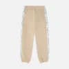 Pantaloni de trening din bumbac jersey imprimați pentru copii