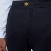 Pantaloni de trening din tricot de cașmir și bumbac