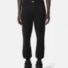 Pantaloni de trening din tricot de cașmir și bumbac
